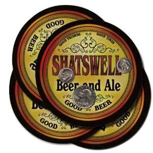  SHATSWELL Family Name Beer & Ale Coasters 