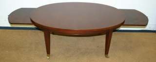   STYLE TRADITIONAL MAHOGANY w tray tables inlaid side end table  