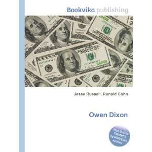  Owen Dixon Ronald Cohn Jesse Russell Books