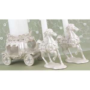 Fairy Tale Expressions Unity Candle Stands Rhinestones  