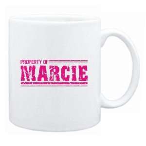  New  Property Of Marcie Retro  Mug Name