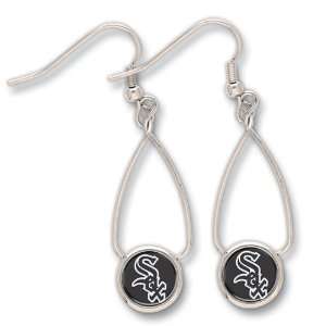  Chicago White Sox French Loop Earrings