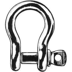 Acco Chain 8058105 SHACKLE IMPORTED LR GALV 3/16I ANCHOR 