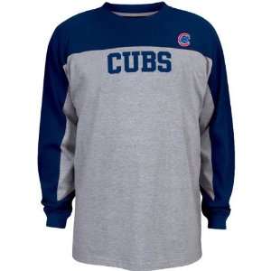  Chicago Cubs Big Edge Long Sleeve Thermal Shirt Sports 