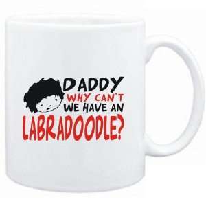    Mug White  BEWARE OF THE Labradoodle  Dogs