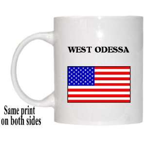  US Flag   West Odessa, Texas (TX) Mug 