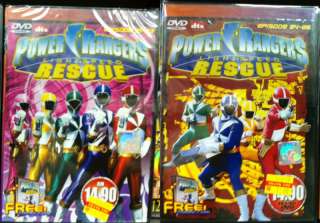 Power Rangers Lightspeed Rescue Vol.7 8(21 26Eps) 2DVD  