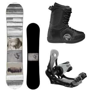  Camp Seven Peacepipe 2012 Mens Snowboard Package with 