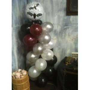  Gothic Decor Party Kit   Cupcake Picks and Balloons 