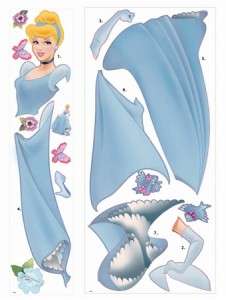DISNEY PRINCESS Wall Decals   20 STYLES TO CHOOSE FROM   Room Decor 