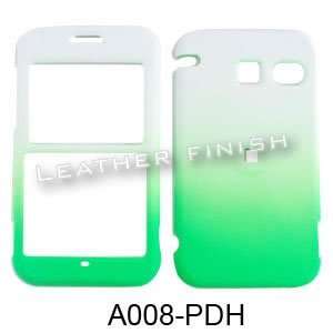   SCP2700 RUBBERIZED TWO COLOR WHITE GREEN: Cell Phones & Accessories