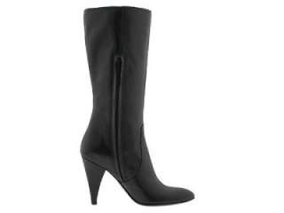 Lumiani Darryanne Black Nappa Leather Fashion Boot  