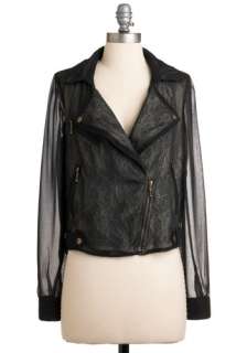 The Route to Romance Jacket   Short, Black, Grey, Gold, Solid, Buttons 