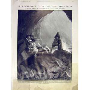  Haymarket Cave Mr. Mcevoys Play Comedy Old Print 1911 