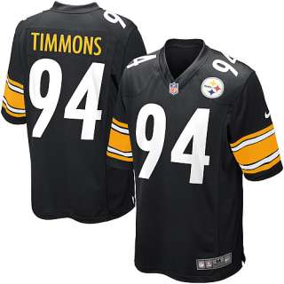 Youth Nike Pittsburgh Steelers Lawrence Timmons Game Team Color Jersey 