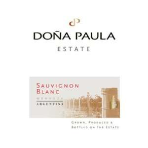  2008 Dona Paula Sauvignon Blanc 750ml Grocery & Gourmet 