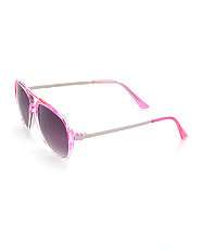 Fuscia (Pink) Neon Pink Sunglasses  243895977  New Look