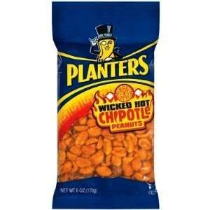 Planters Chipolte Peanuts Big Bag 6 oz. (Pack of 12)  