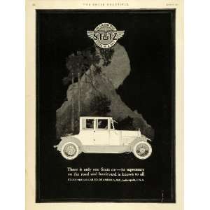  1921 Ad Stutz Motor Luxury Cars Bearcat Model Auto Chassis 