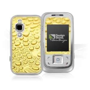  Design Skins for Nokia 6111   Golden Drops Design Folie 