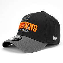   New Era Cleveland Browns Classic 39THIRTY® Black Structured Flex Hat