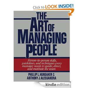Art Of Managing People: Tony Alessandra:  Kindle Store