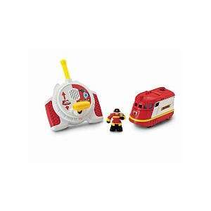   Remote Control Train Set Geo Trax Fireman : Toys & Games : 