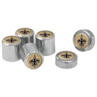 Stockdale NFL New Orleans Saints Valve Stem and Screw Cap Covers at 