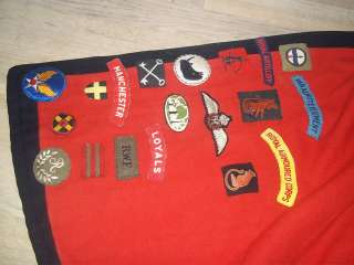 Nurses WW2 Cape With 38 Regimental & Shoulder Badges  