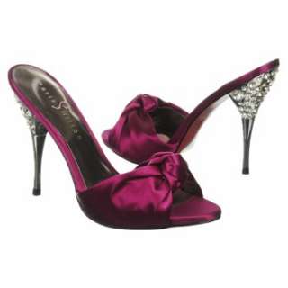 Womens Paris Hilton Charmed Magenta Satin Shoes 