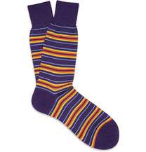 richard james striped merino wool blend socks
