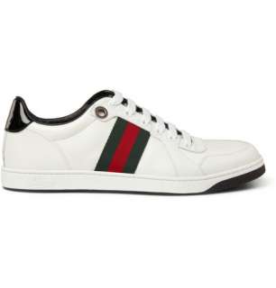   Shoes  Sneakers  Low top sneakers  Striped Leather Sneakers