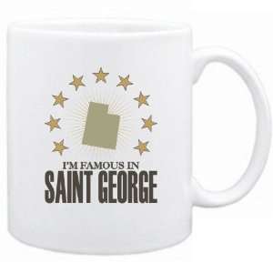   New  I Am Famous In Saint George  Utah Mug Usa City