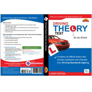 Latest 2012 DSA Driving theory test questions for car drivers (Book)