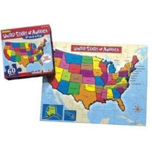  USA Puzzle Jigsaw Puzzle 60pc Toys & Games