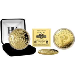Miami Dolphins 24kt Gold 2011 Game Coin 