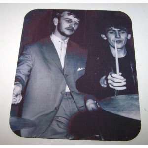  THE BEATLES George & Ringo COMPUTER MOUSE PAD Everything 