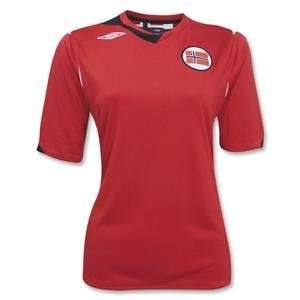 Norway Womens Home Soccer Jersey 