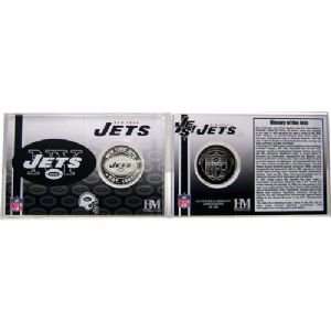  New York Jets Team History Coin Card