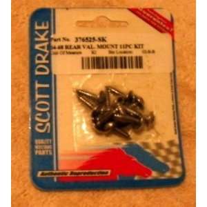  1965 68 Ford Mustang Rear Valance Screw Kit: Automotive