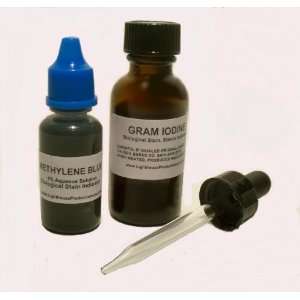 Biological Stain Set   Methylene Blue and Iodine  