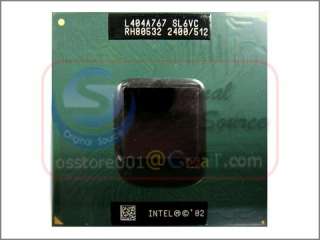 Intel Pentium Mobile P4M 2.4G SL6VC SL6K5 SL6LS 478 CPU  