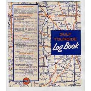  GULF Oil Company Tourgide Log Book 1950s 