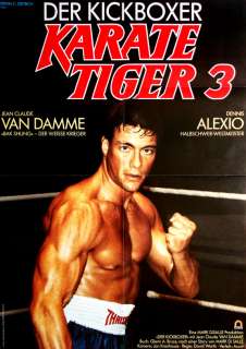 Karate Tiger 3 ORIGINAL Kinoplakat DIN A 1 Van Damme  