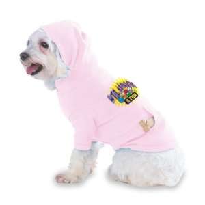 HOTEL MANAGERS R FUN Hooded (Hoody) T Shirt with pocket for your Dog 