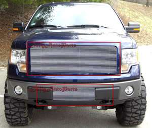 09 11 2011 Ford F 150 FX4 Aluminum Billet Grille Grill Insert Combo 