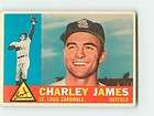 1960 TOPPS 517 CHARLEY JAMES PSA 8  