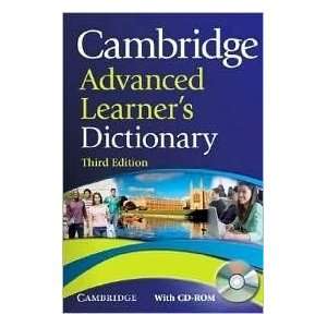  Cambridge Advanced Learners Dictionary with CD ROM 3th 