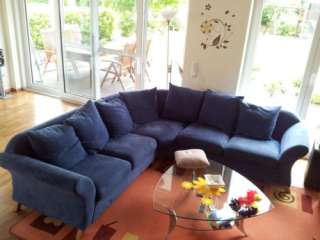 Sofa   Eckgarnitur mit Sessel, blau in Nordrhein Westfalen   Verl 