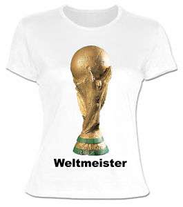 WM 2010 Fußball Pokal T Shirt Weltmeister / No.D16  